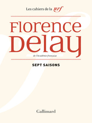 cover image of Sept saisons. Chroniques théâtrales, 1978-1985
